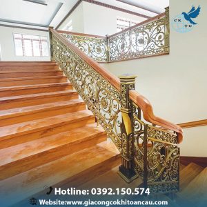 Cầu thang nhôm đúc CTN20