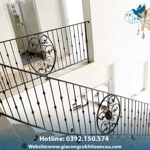 Cầu thang sắt mỹ thuật CTS52