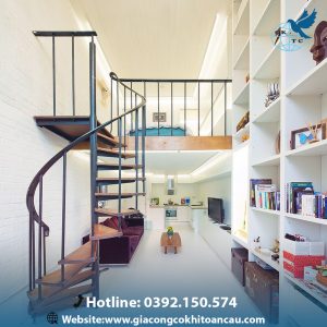 Cầu thang xoắn CTX127