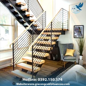 Cầu thang sắt CTS18