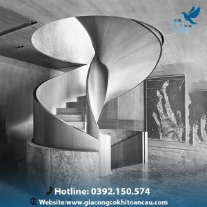 Cầu thang xoắn CTX58