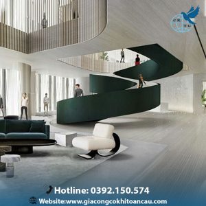 Cầu thang xoắn CTX64