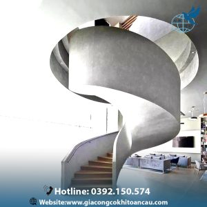 Cầu thang xoắn CTX66