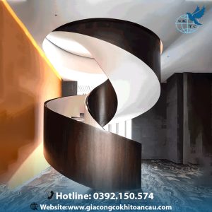 Cầu thang xoắn CTX72
