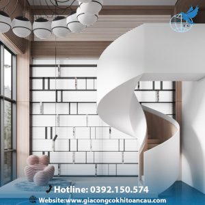 Cầu thang xoắn ốc CTX103