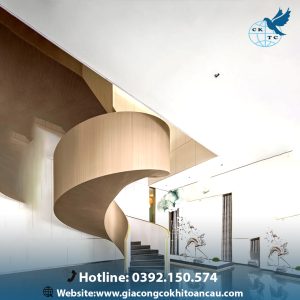 Cầu thang xoắn ốc CTX80