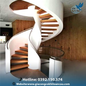 Cầu thang xoắn ốc CTX89