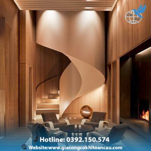 Cầu thang xoắn ốc CTX91