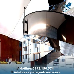 Cầu thang xoắn ốc CTX92