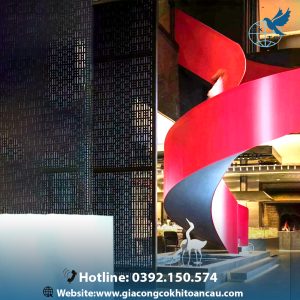 Cầu thang xoắn ốc CTX96 tại Hồ Chí Minh
