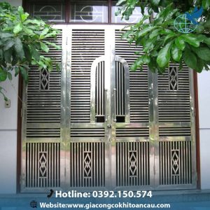 Cửa cổng inox CCI04
