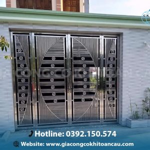 Cửa cổng inox CCI05