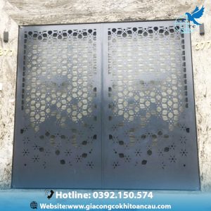 Cửa cổng sắt CNC CCC19
