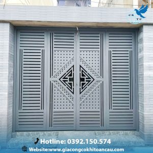 Cửa cổng sắt CNC CCC28