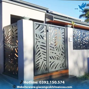 Cửa cổng sắt CNC CCC36