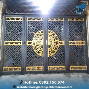 Cửa cổng sắt CNC CCC37