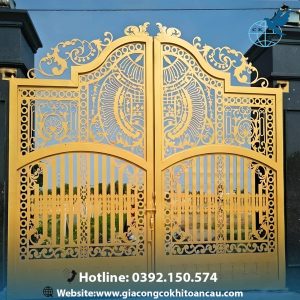 Cửa cổng sắt CNC CCC48