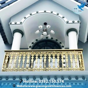 Lan can nhôm đúc LCN18
