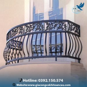 Lan can sắt mỹ thuật LCS15