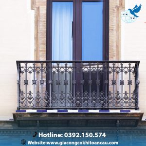 Lan can sắt mỹ thuật LCS19