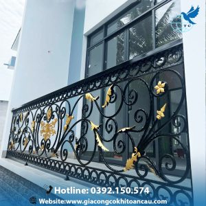 Lan can sắt mỹ thuật LCS22