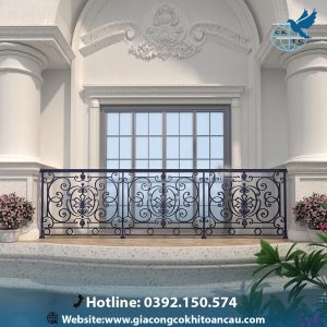 Lan can sắt mỹ thuật LCS28