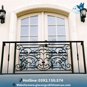 Lan can sắt mỹ thuật LCS32
