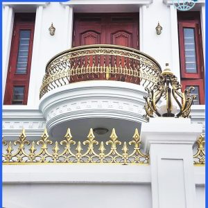Lan can nhôm đúc LCN10